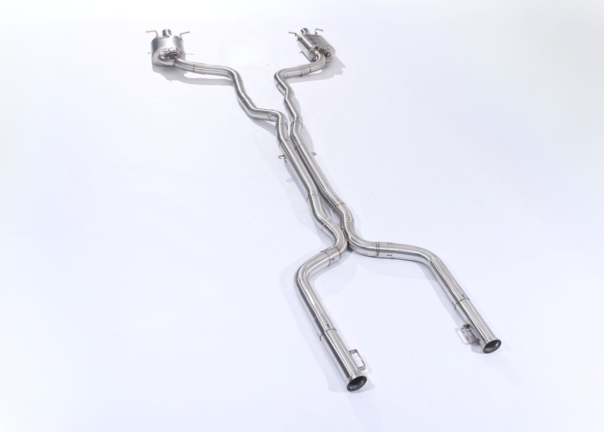 Mercedes-Benz W205 C63 / C63S Racing Valved Exhaust System - Yonristic Performance