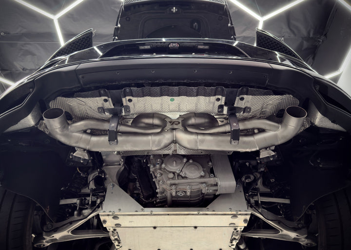 McLaren GT X-pipe Exhaust Valved System - Yonristic Performance Yonristic Performance