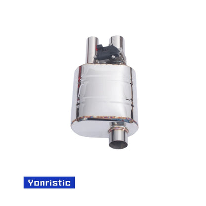 Yonristic Universal Muffler Duo Racing Performance Kit With Electrical ValvesYonristicStainless Steel