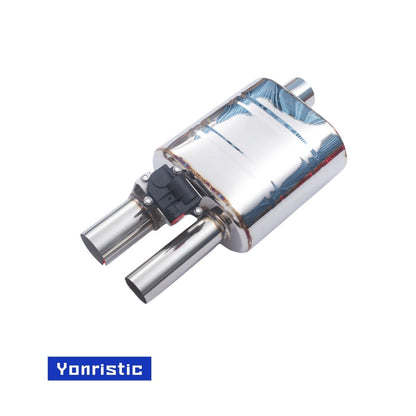 Yonristic Universal Muffler Duo Racing Performance Kit With Electrical ValvesYonristicStainless Steel