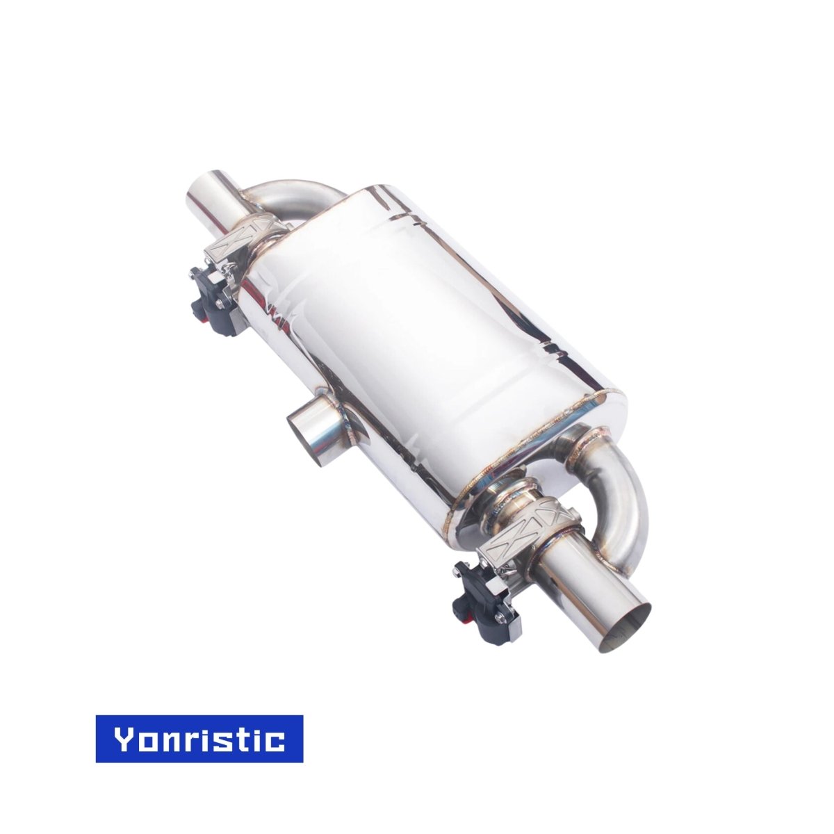 Yonristic Universal Muffler T - Style Racing Performance Kit With Electrical ValvesYonristicStainless Steel